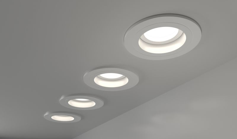LED Lighting Embedded in Ceiling